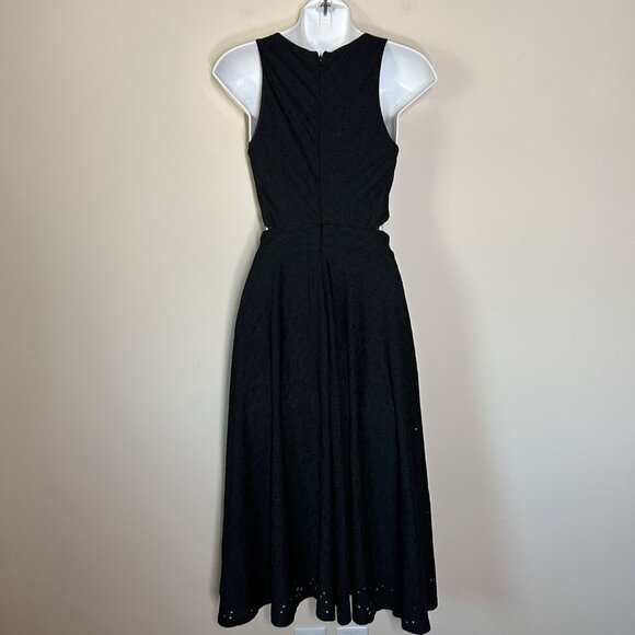 Anthropologie Hutch Algarve Eyelet Cut Out Midi Dress Womens Size SP Party Boho - Picture 10 of 10